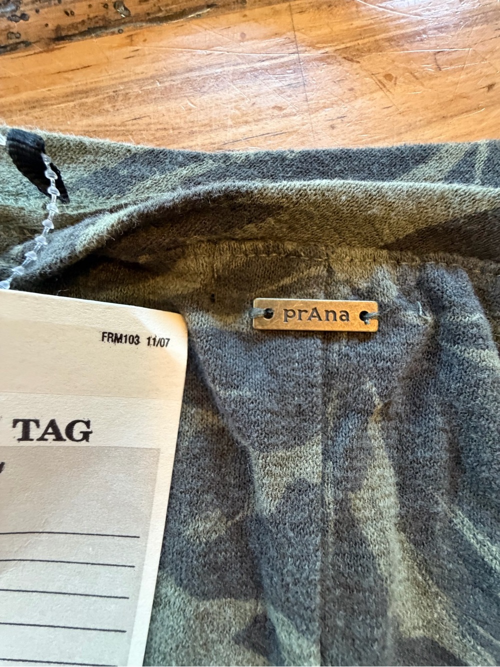 Prana Olive Green Botanical Maxi Dress - Picture 5 of 6